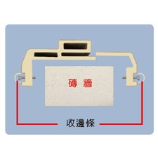 收邊條