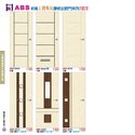 P91 ABS新潮立體雕紋厚板 安居門系列