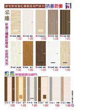 P46 豪宅 厚板強化 機製房廁門 系列